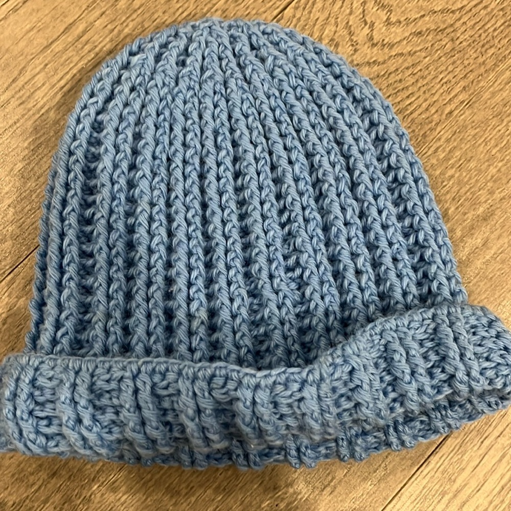Handcrafted wool winter hat
